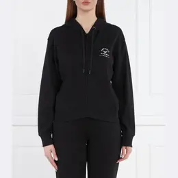 Emporio Armani: Чёрная толстовка 