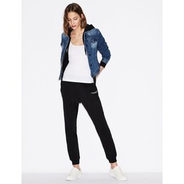 Armani Exchange: Чёрные брюки 