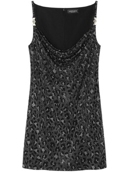 Versace: Короткое платье 