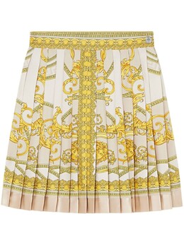 Versace: Плиссированная юбка  Barocco
