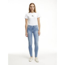 Calvin Klein Jeans: Белые джинсы 