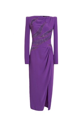 Zuhair Murad: Платье с принтом зебры 