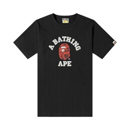 A BATHING APE: Чёрная футболка 