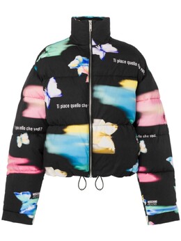 Moschino: Джинсы с принтом 