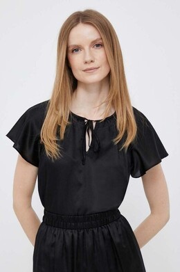 DKNY: Шёлковая блуза 