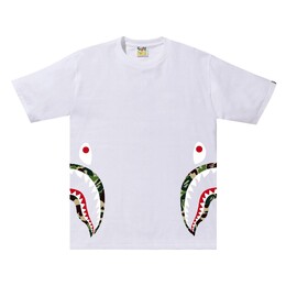 A BATHING APE: Белая футболка 