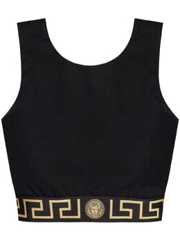Versace: Короткий топ  Greca