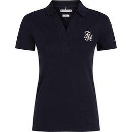 Tommy Hilfiger: Синее поло 