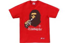 A BATHING APE: Красная футболка 