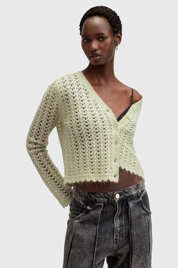 Allsaints: Кардиган из шерсти 
