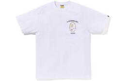 A BATHING APE: Белая футболка 