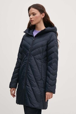 Tommy Hilfiger: Тёмный пуховик 