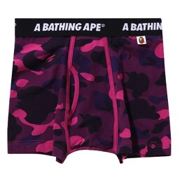 A BATHING APE: Фиолетовые шорты 