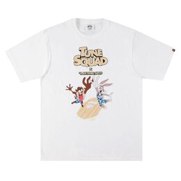 A BATHING APE: Белая футболка 