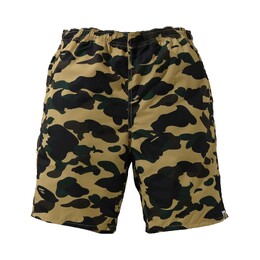 A BATHING APE: Жёлтые шорты 
