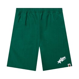 A BATHING APE: Зелёные шорты 