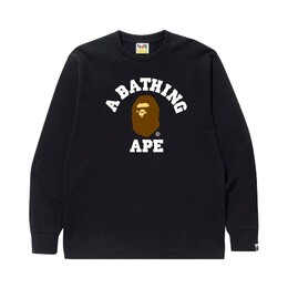 A BATHING APE: Футболка с длинным рукавом 