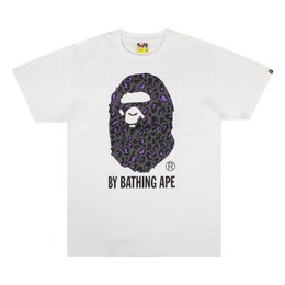 A BATHING APE: Футболка с леопардовым принтом 