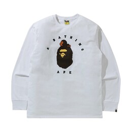 A BATHING APE: Футболка с длинным рукавом 