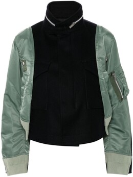 Sacai: Короткая куртка 