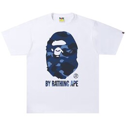 A BATHING APE: Белая футболка 