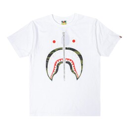 A BATHING APE: Белая футболка 