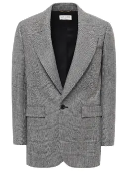 SAINT LAURENT: Жакет из шерсти 