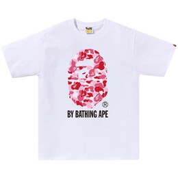 A BATHING APE: Белая футболка 
