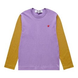 Comme des Garçons: Фиолетовая футболка 
