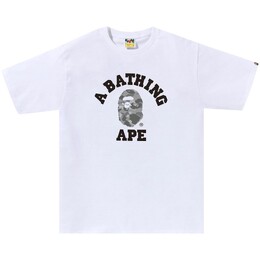 A BATHING APE: Белая футболка 