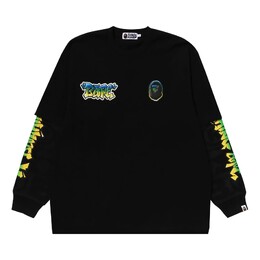A BATHING APE: Футболка с длинным рукавом 