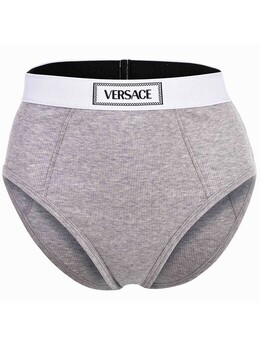 Versace Jeans: Серые трусы 
