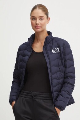 EA7 Emporio Armani: Тёмная куртка 