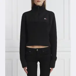 Tommy Hilfiger: Чёрный свитер 