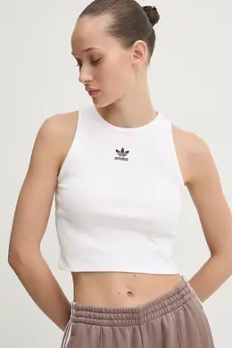 Adidas Originals: Белый топ 