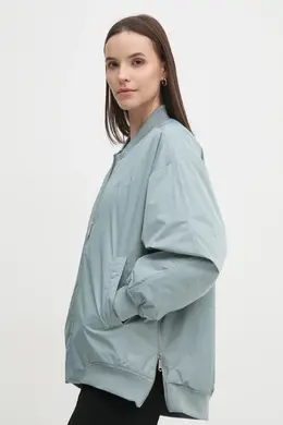 Calvin Klein Jeans: Серая куртка 