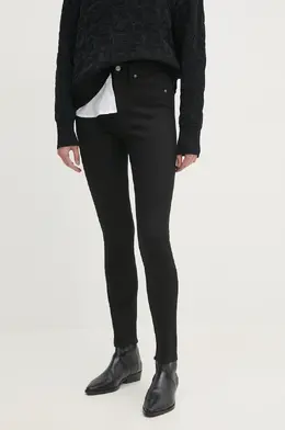 Calvin Klein: Чёрные джинсы 