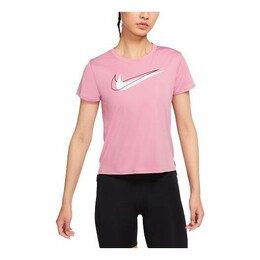 Nike: Футболка  Dri-FIT Swoosh с принтом