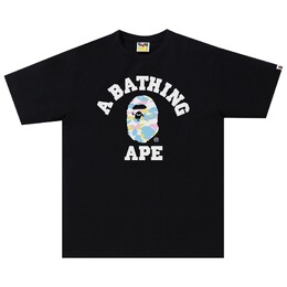 A BATHING APE: Чёрная футболка 