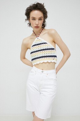 Tommy Jeans: Хлопковый топ 