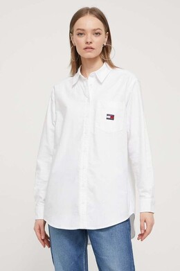 Tommy Jeans: Белая рубашка 