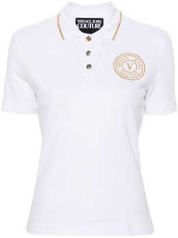 Versace: Белые джинсы 