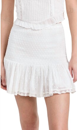 LoveShackFancy: Хлопковая юбка 