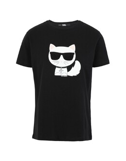 Karl Lagerfeld: Чёрная футболка 