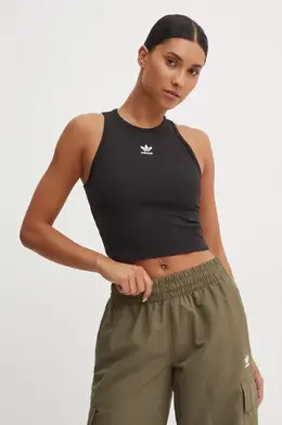 Adidas Originals: Чёрный топ 