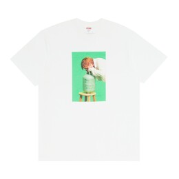Supreme: Белая футболка 