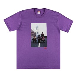 Supreme: Фиолетовая футболка  Augustus Pablo