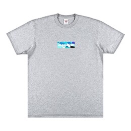 Supreme: Голубая футболка 
