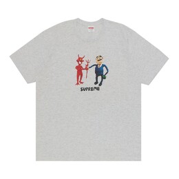 Supreme: Серая футболка 
