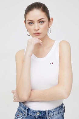 Tommy Hilfiger: Белый топ 